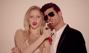 Robin Thicke's 2013 Blurred Lines music video