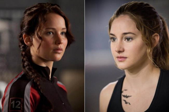 Katniss Everdeen and Tris Prior
