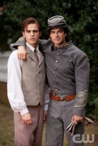 "Lost Girls" - Paul Wesley as Stefan and Ian Somerhalder as Damon in THE VAMPIRE DIARIES on The CW. Photo: Bob Mahoney/The CW ©2009 The CW Network, LLC. All Rights Reserved.