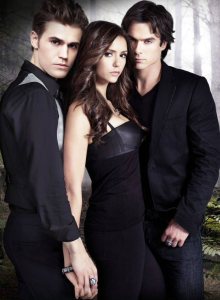 Stefan and Damon spend the major part of the series fighting over Elena's affections